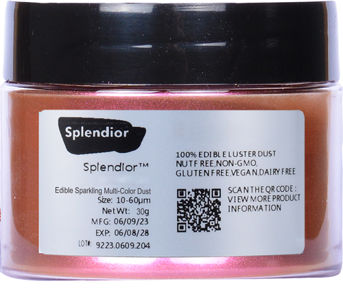 Edible Dust, FREE E171, Edible Multi-Color Luster, Sunflower Group ...