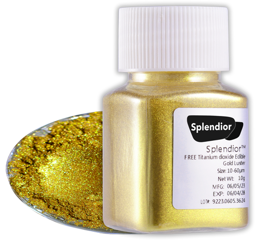 Edible Glitter - Shiny Gold Luster Dust