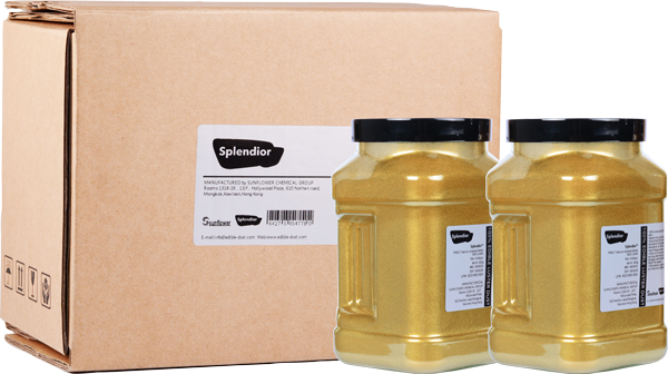 FREE Titanium dioxide Edible Gold Luster