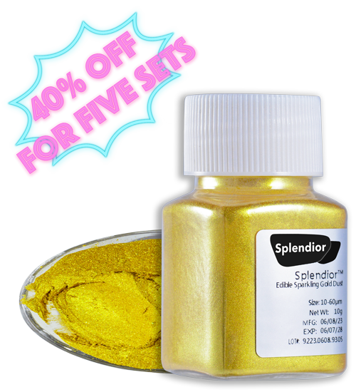 Edible Dust, FREE E171, Edible Gold Luster, Sunflower Group – Edible luster  dust, Gold luster dust, White Luster dust, Sunflower Group