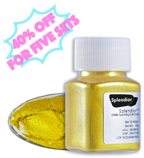 Edible Sparkling Gold Dust